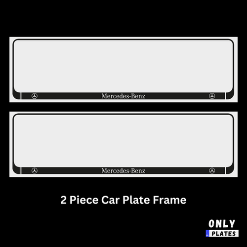 MercedesBenz Registration Plate Frame Only Plates