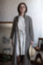 Thumbnail: ARGENT AND SABLE - Sleeveless linen dress