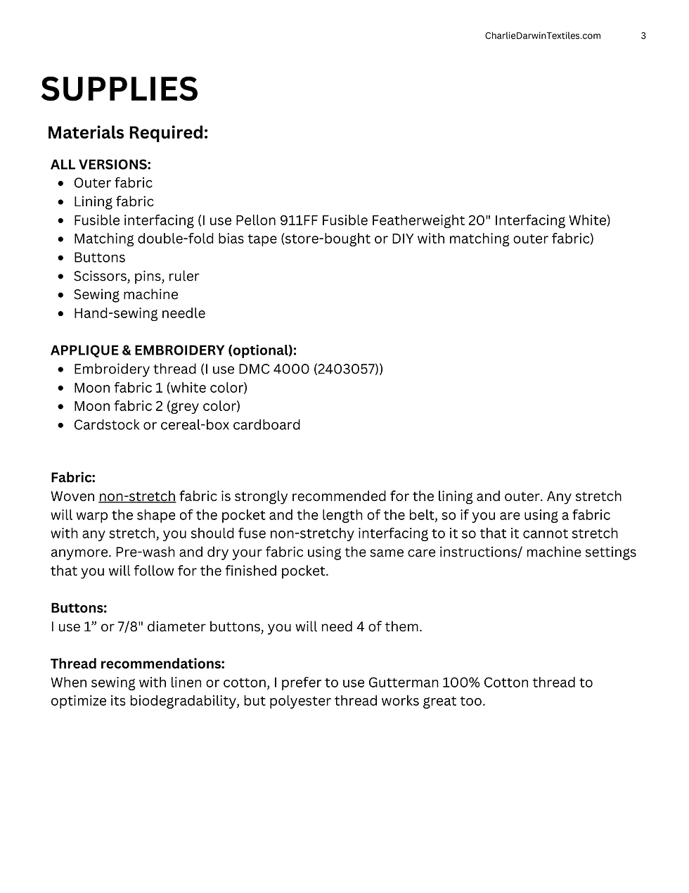 Thumbnail: The POCKET - Digital Sewing Pattern