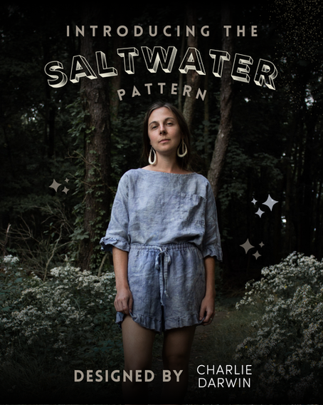 How to sew a linen shirt and shorts - Sew SALTWATER!