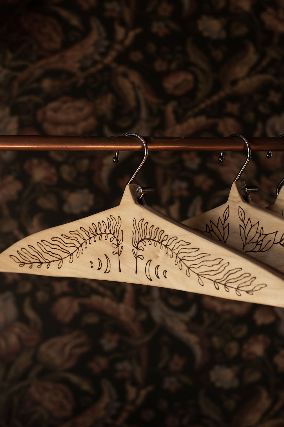 Enchanted Wooden Clothes Hanger - SPINE OF THE EARTH