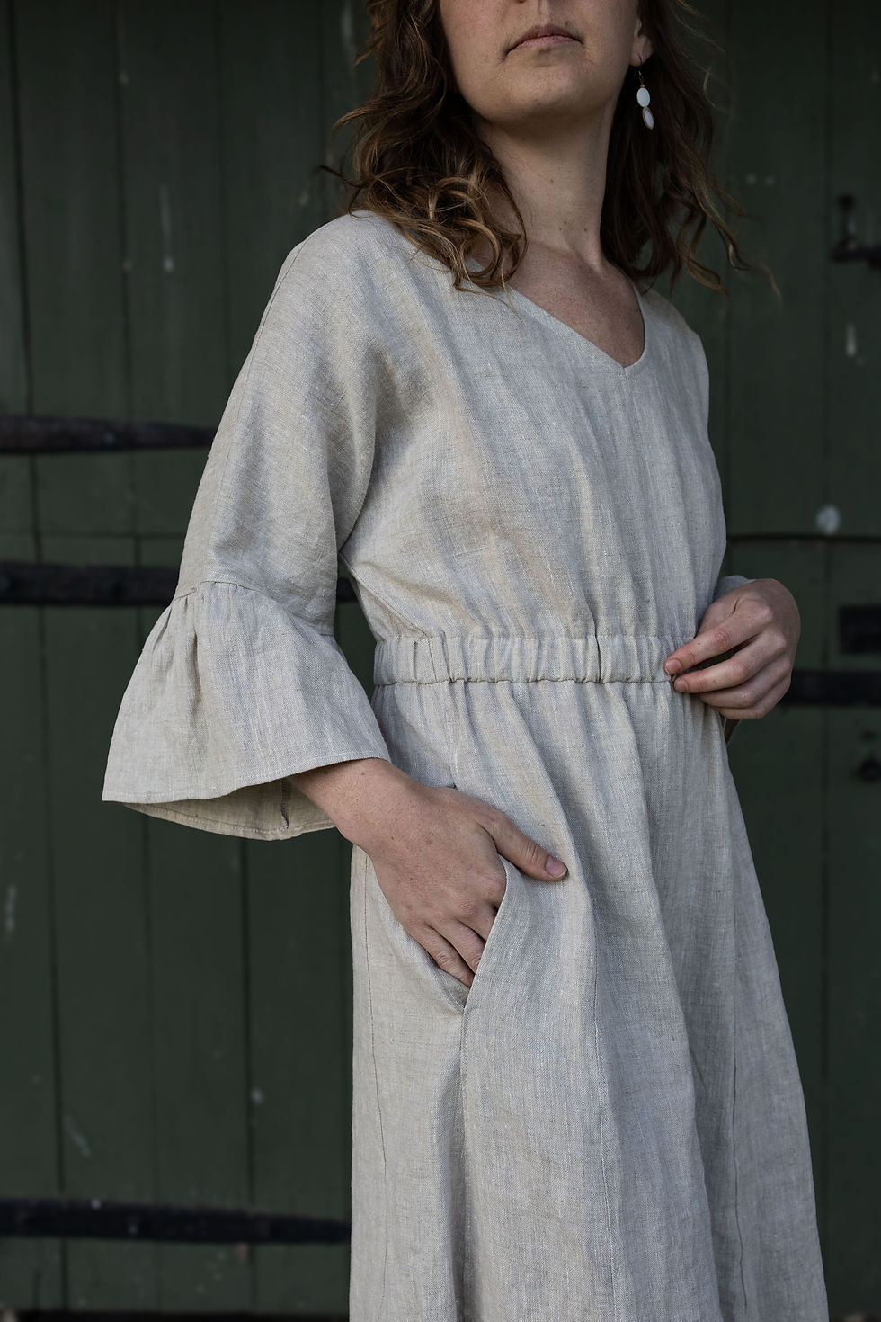 Thumbnail: SANCTUARY - Flowy linen jumpsuit