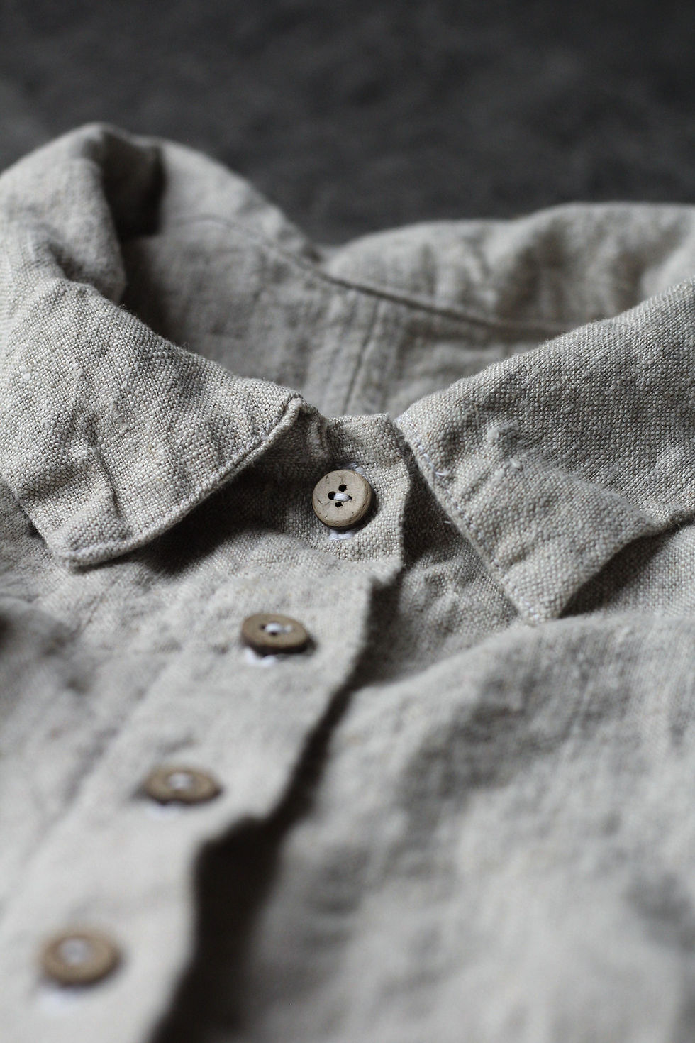 Thumbnail: ISABELLA TIGER - Midi linen duster jacket dress