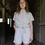 Thumbnail: LUNA - Short sleeve linen shirt