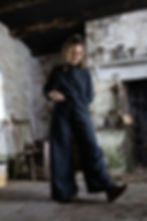 Thumbnail: SWALLOWTAIL - Wide leg linen pants