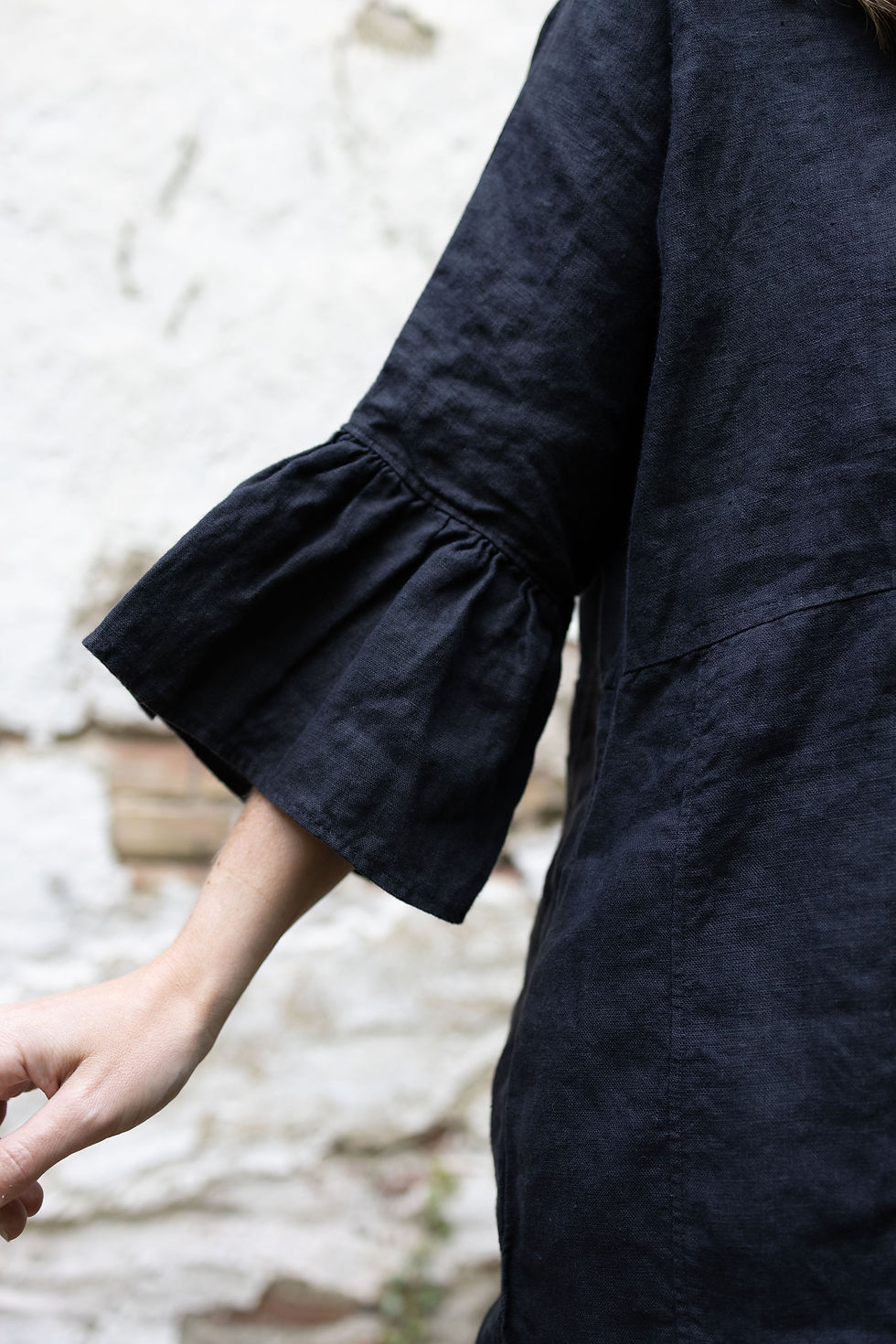 Thumbnail: SANCTUARY (short version) - Flowy linen romper