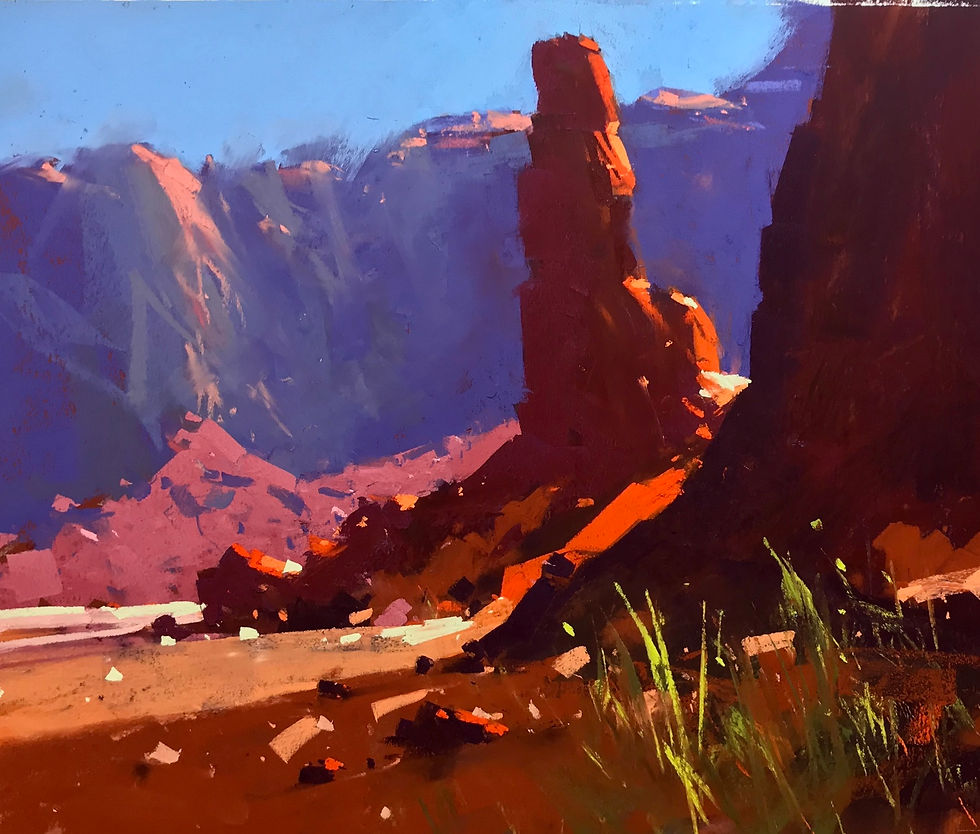 Tony Allain in RED ROCKS of LAS VEGAS, NV