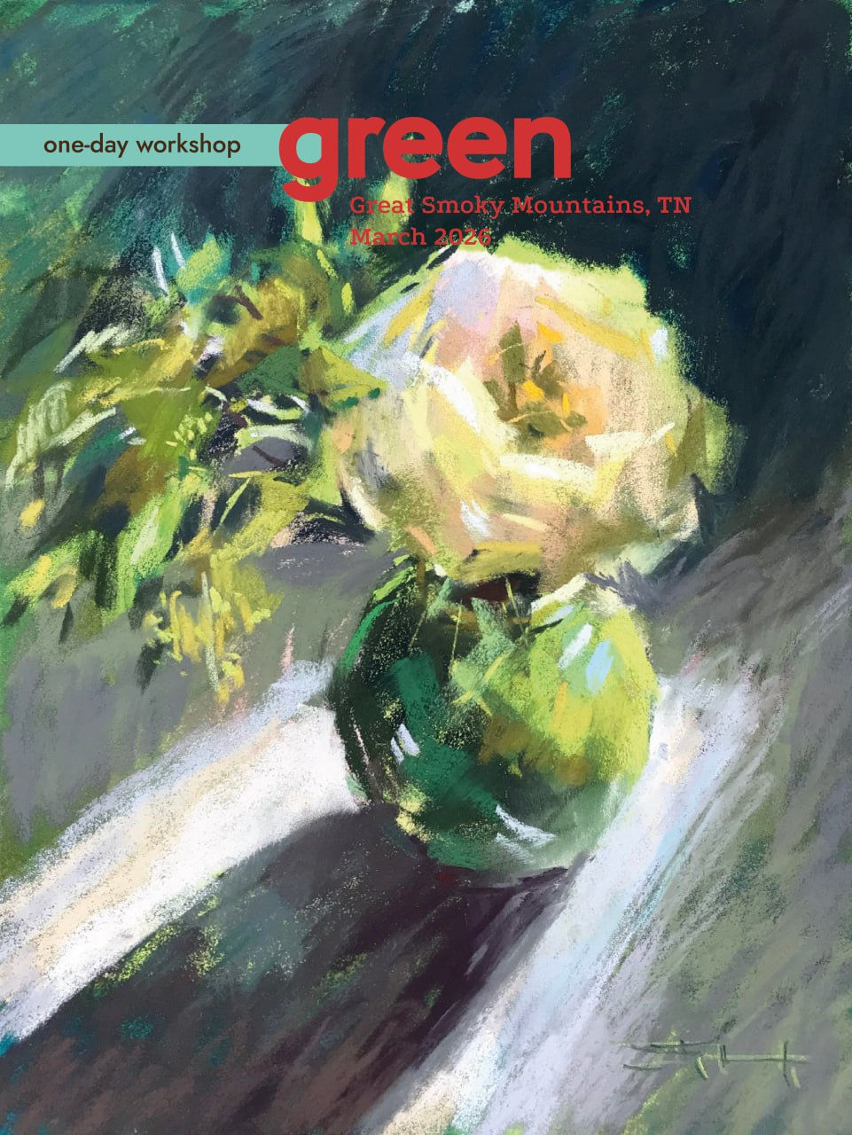 Tatsiana Harbacheuskaya. The Dialogue of Layers: Painting Expressive Flowers with Pastel Over Watercolor/Acrylic