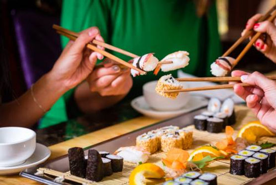 repas de sushis