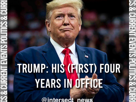 Trump: his (first) four years in office