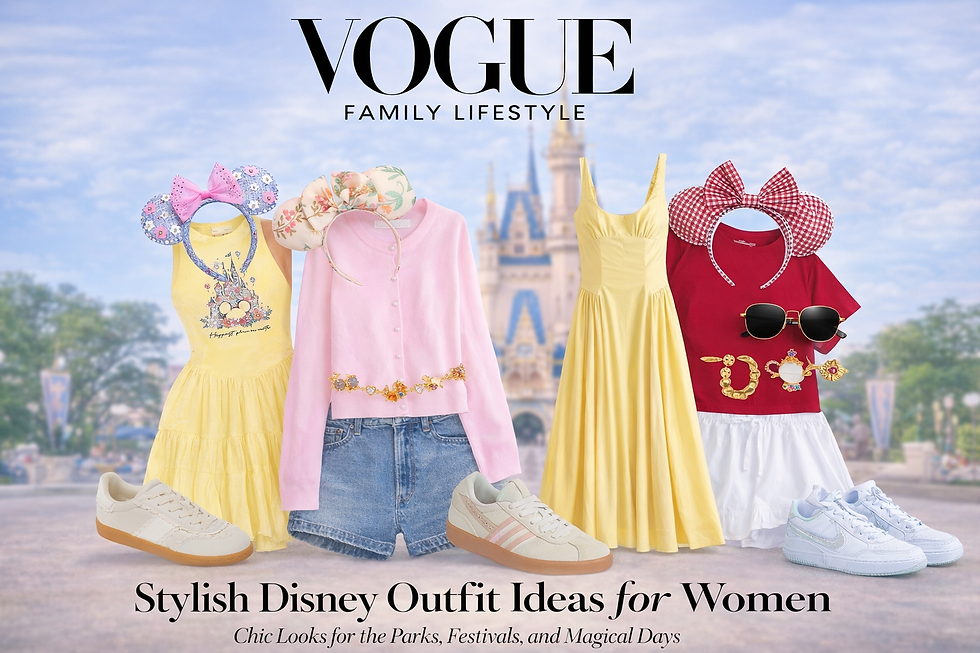 Stylish Disney Outfit Ideas for Women: Chic Looks for the Parks, Festivals, and Magical Days