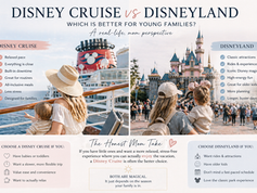 Disney Cruise vs Disneyland: Which Is Better for Young Families?