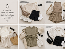Summer Mom Outfits That Still Let You Chase Toddlers