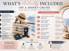 What’s Actually Included on a Disney Cruise (And What’s Worth the Splurge)