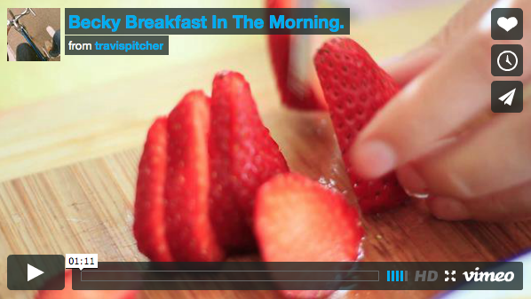 Video- Breakfast in the Morning