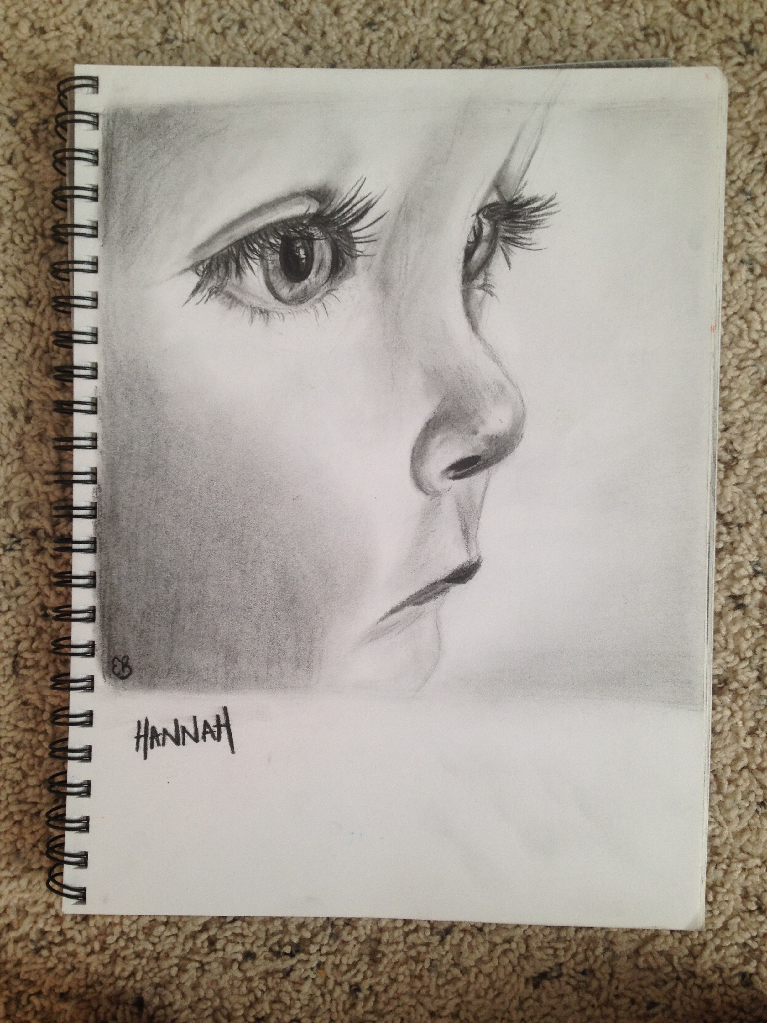Pencil Sketch - Hannah