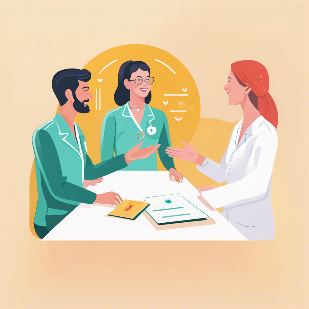 An illustration that represents patient testimonials using the theme colors.jpg
