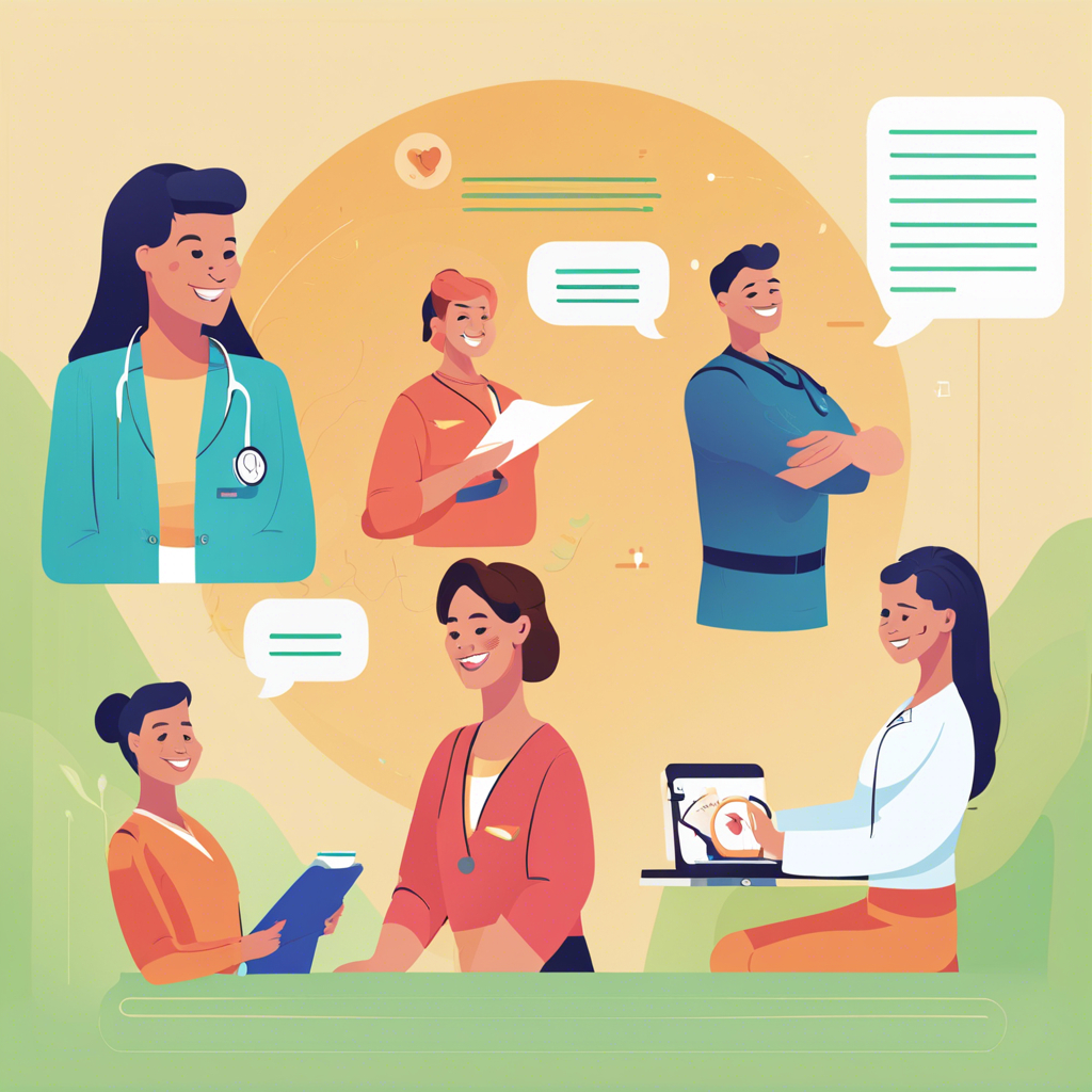 An illustration that represents patient testimonials using the theme colors.jpg