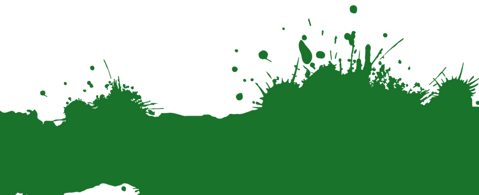 Green Paint Splatter