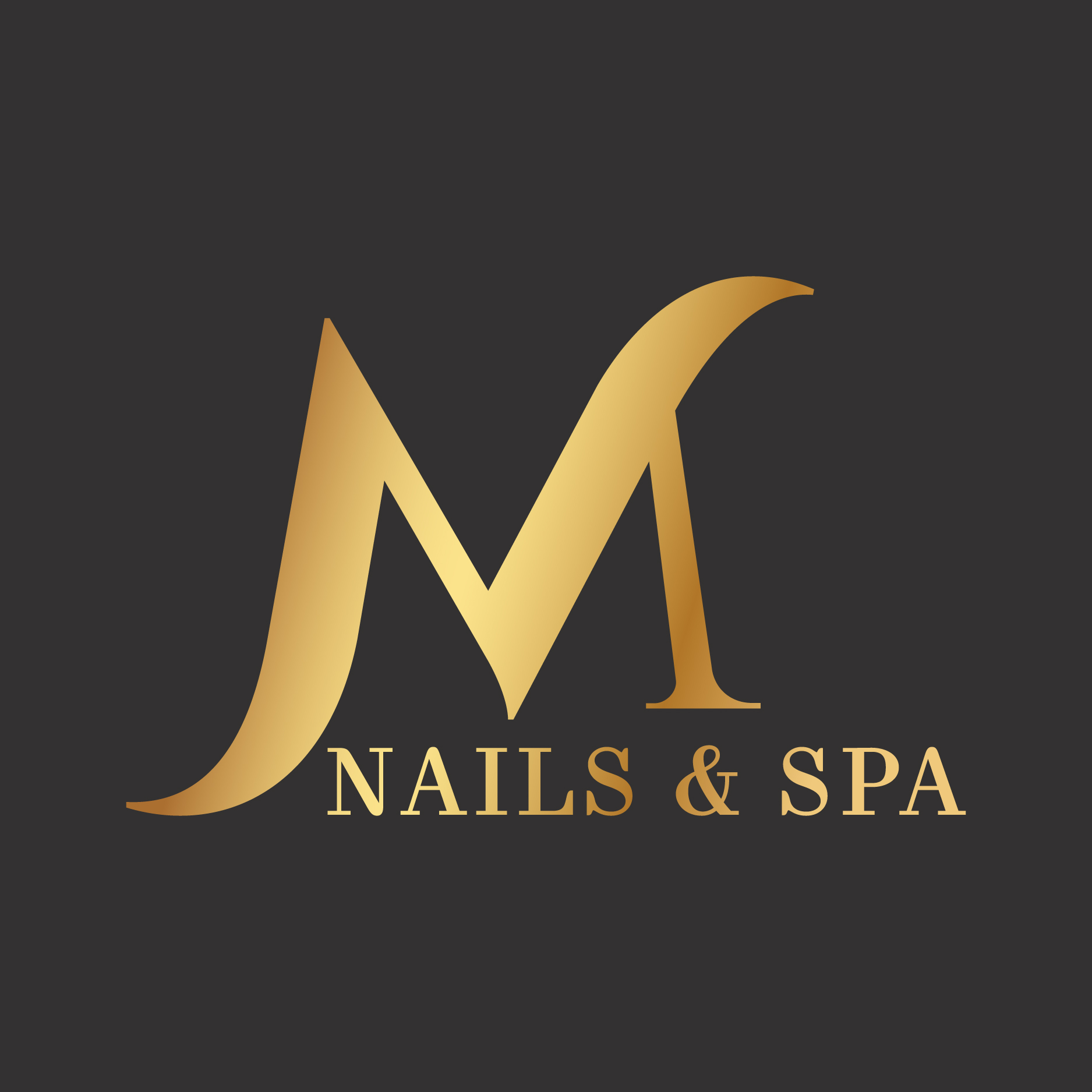 M Nails & Spa logo