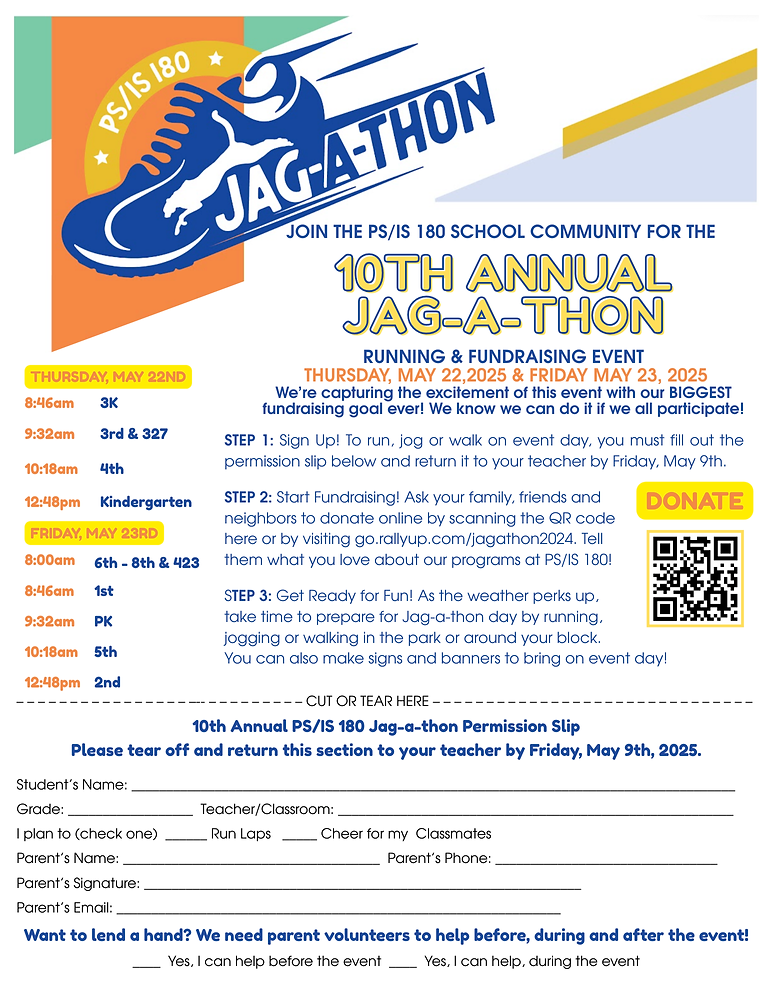 Jagathon Permission Slip