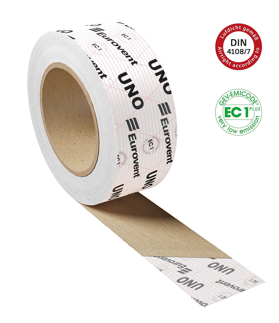 широка стрічка одностороння клеюча UNO Eurovent