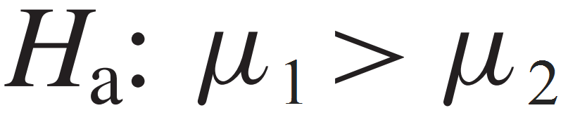 The alternative hypothesis (Ha) is the alternative to the null hypothesis. This hypothesis assumes that there is a difference between groups (right-tailed test)
