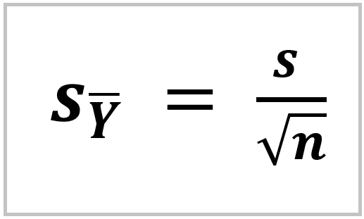 Standard Error Formula