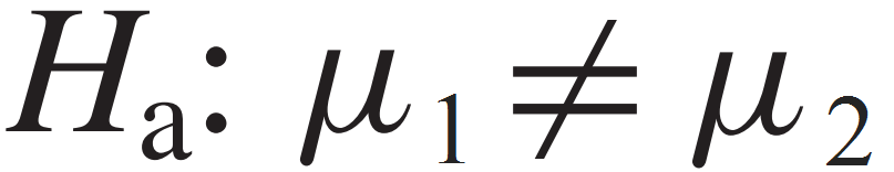 t test hypothesis testing