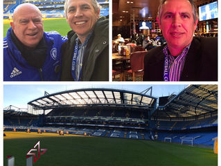 Fábio Luciano visita o Chelsea F.C.