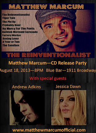 Matthew Marcum, Album Release