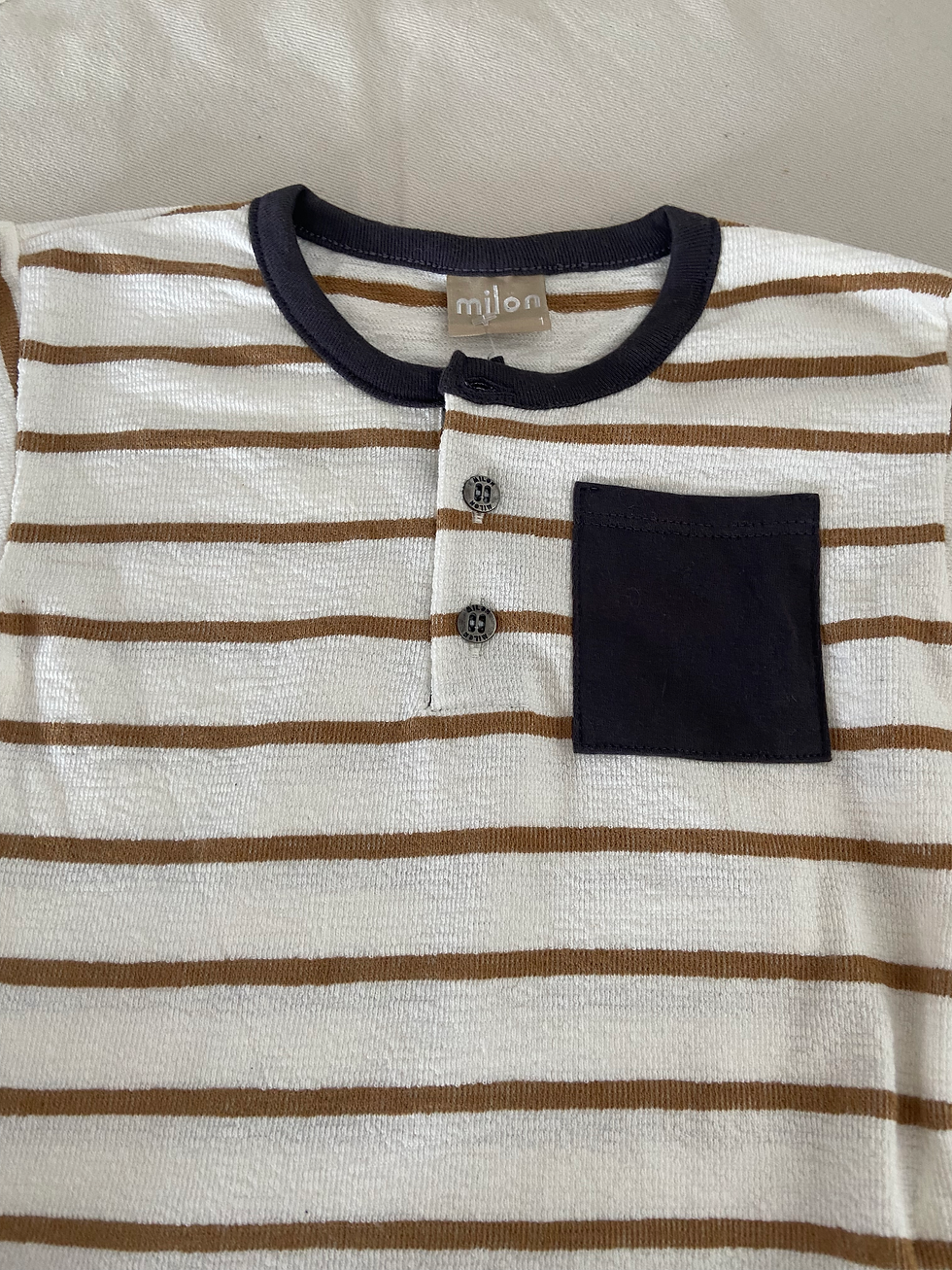 Miniatura: Conjunto Infantil Masculino Listrado Meia estação Milon