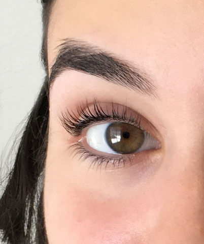 fast precise lash lift and tint