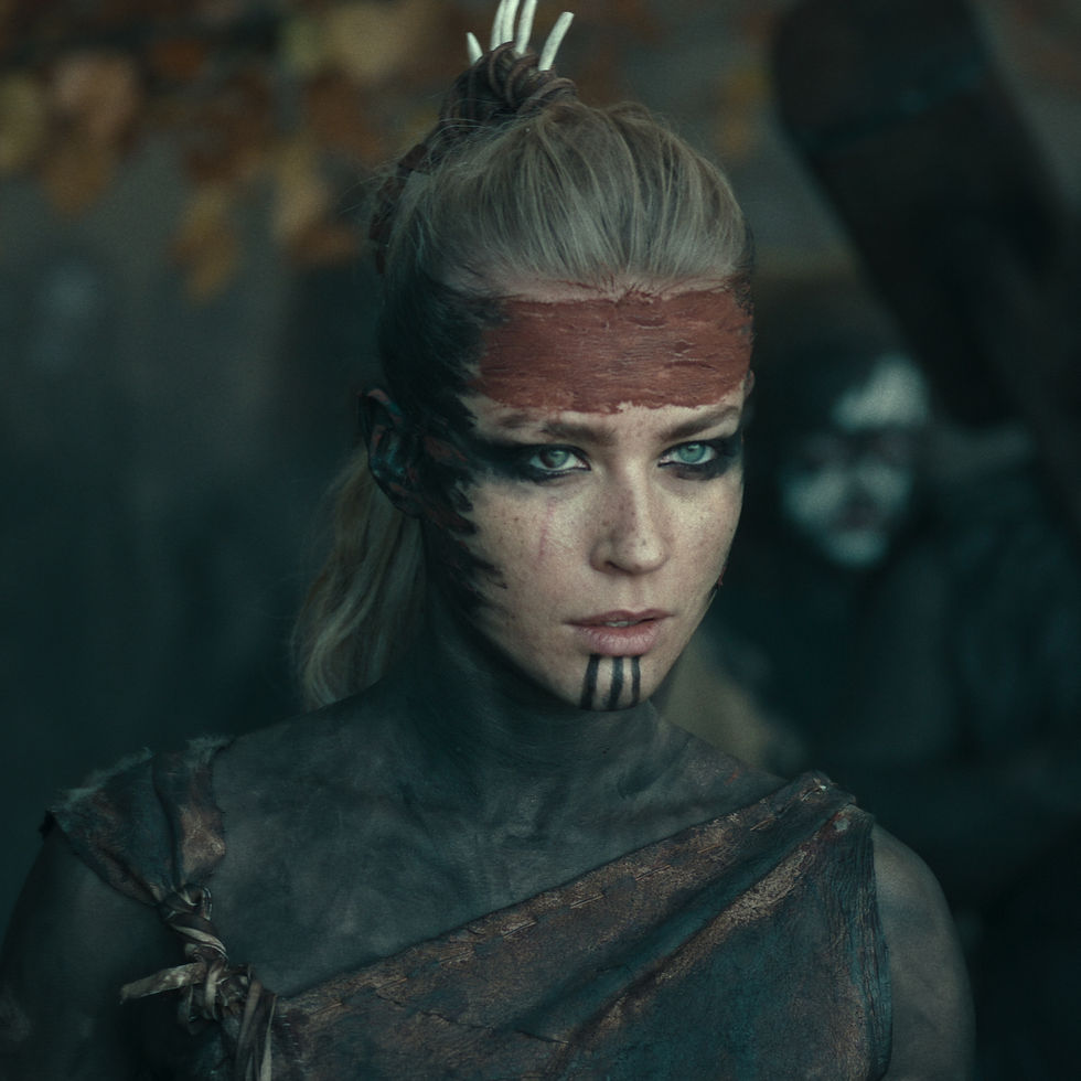 Jeanne Goursaud als Thusnelda in Barbaren auf Nettflix