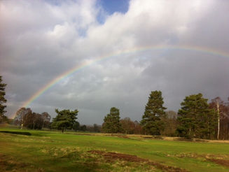 Rainbow over Walton Heath