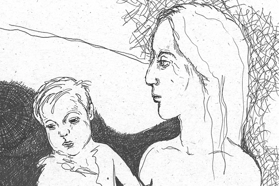Mother and Child by Jacintho