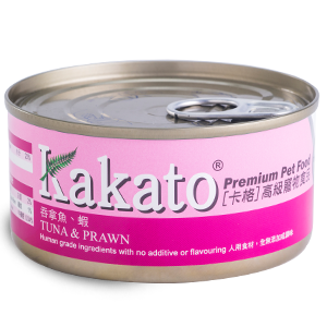 Kakato 優質副食罐頭 吞拿魚+蝦配方