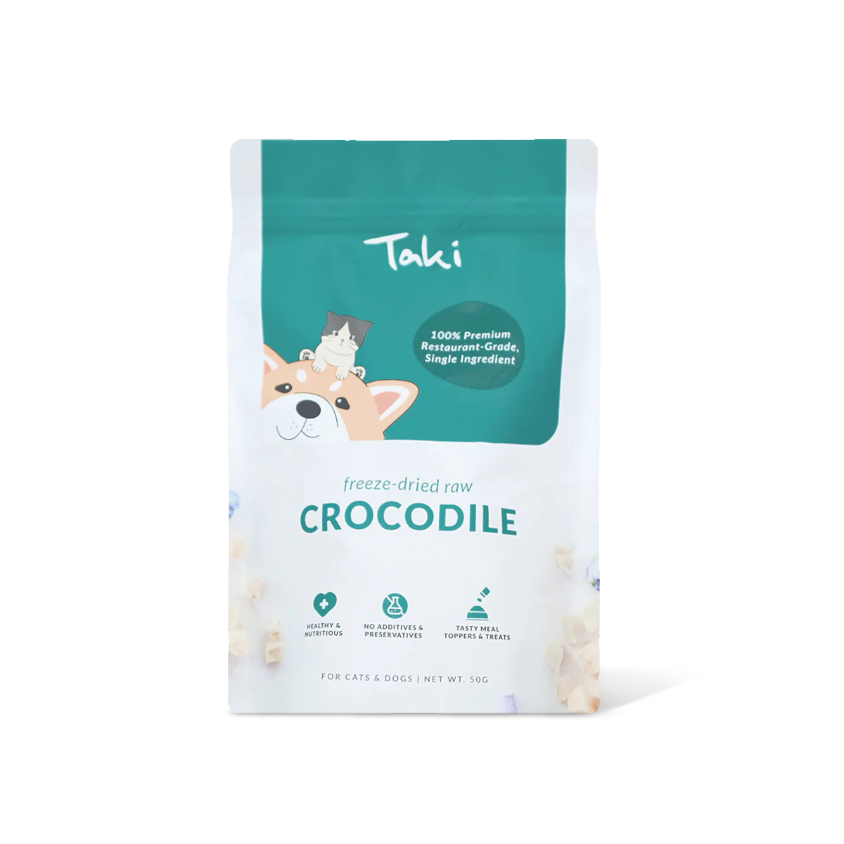 Taki鱷魚肉凍乾