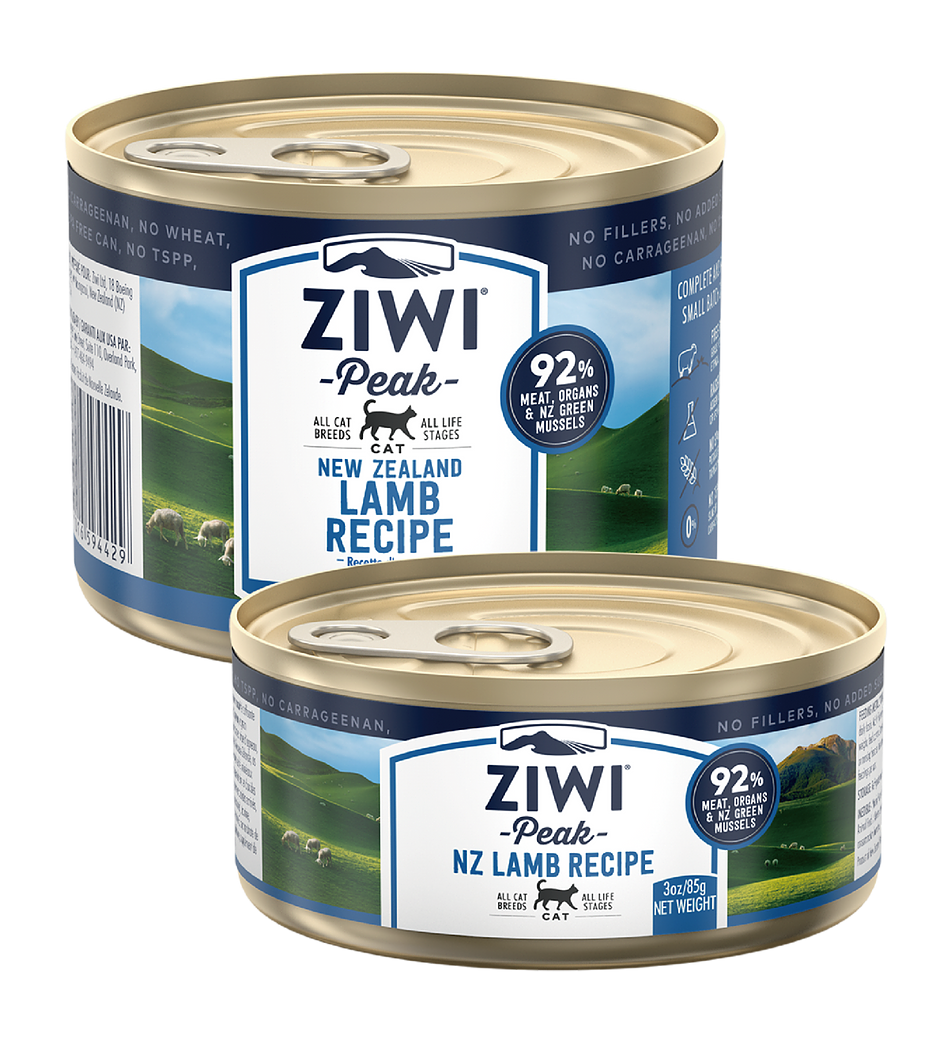 Ziwipeak 無穀物鮮肉主食貓罐頭 羊肉配方