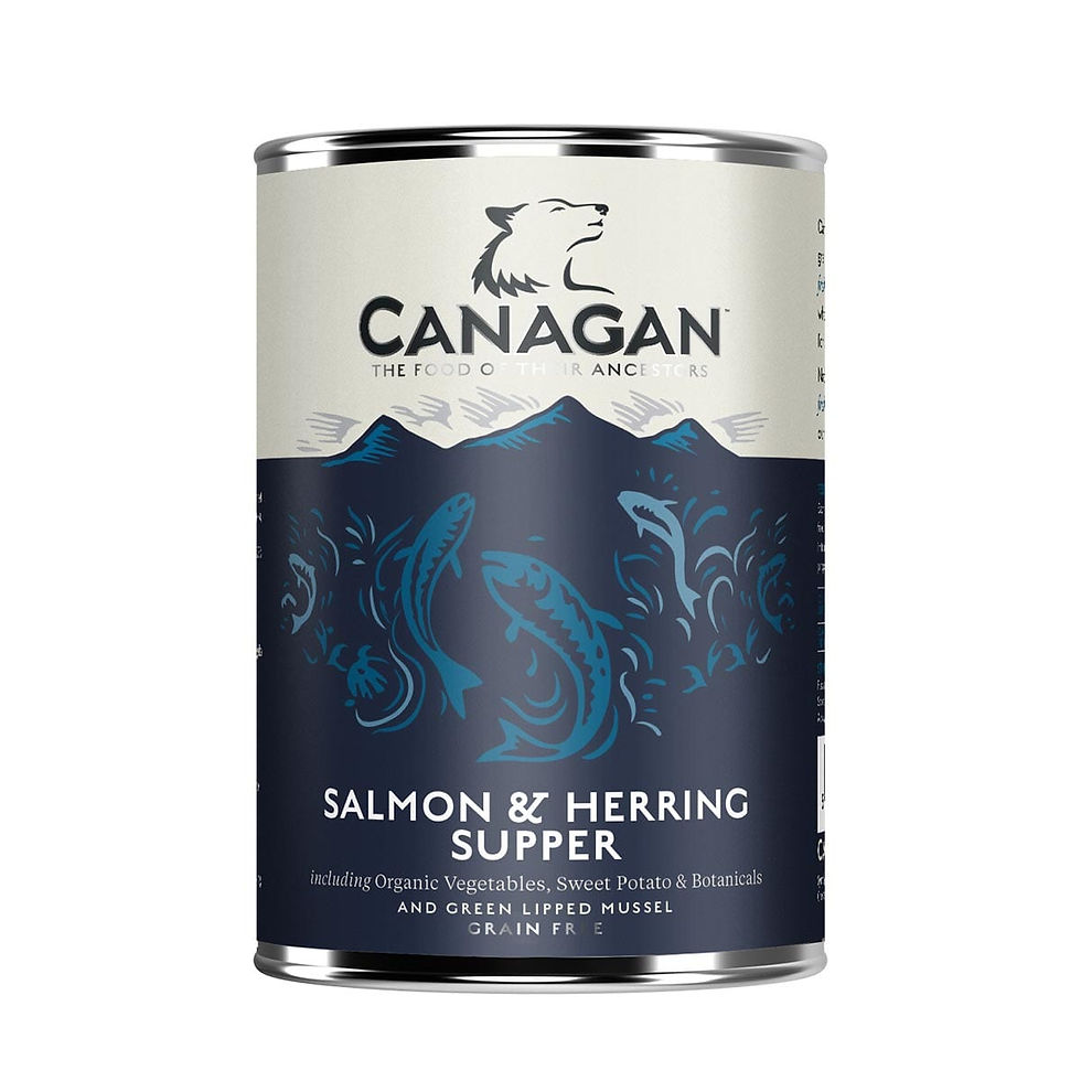 Canagan 頂級無穀物主食狗罐頭 三文魚及鯡魚配方