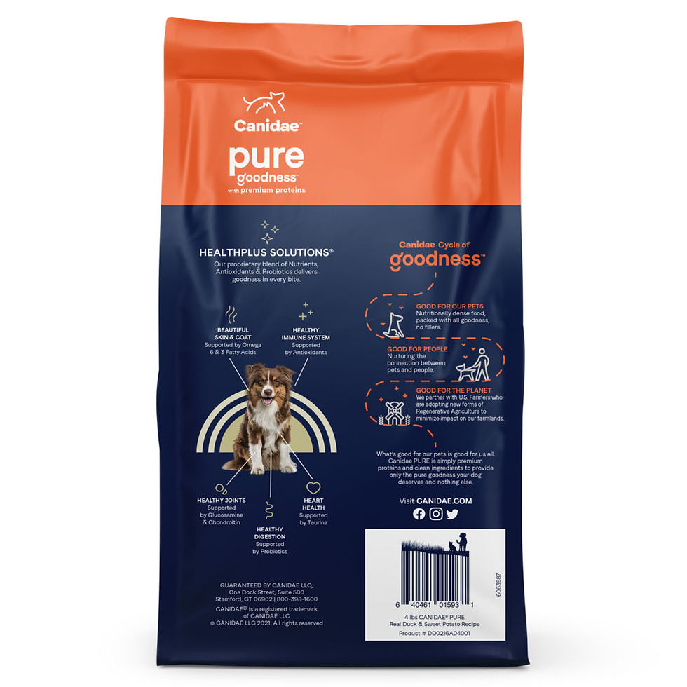 縮圖：Canidae 無穀物鴨肉&甜薯 成犬配方