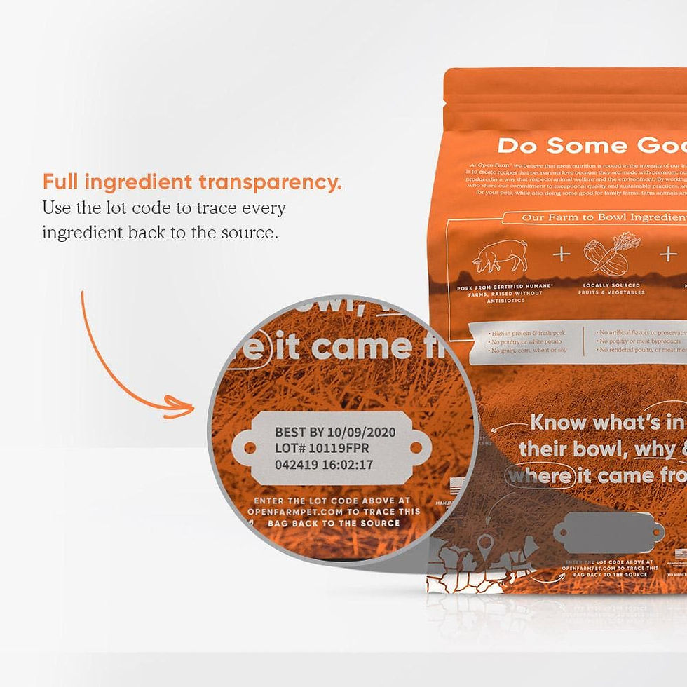 縮圖：Open Farm 無穀物狗糧 無穀物豚肉蔬菜配方【黃金橙】