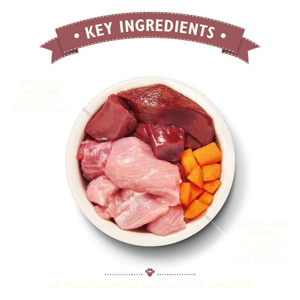 縮圖：Lily's Kitchen 無穀物貓用主食罐 有機火雞常餐 85g