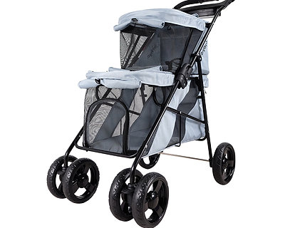 ibiyaya 雙層寵物推車