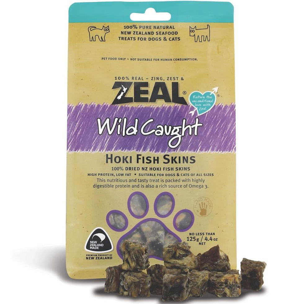 ZEAL 藍鱈魚皮 貓狗天然小食