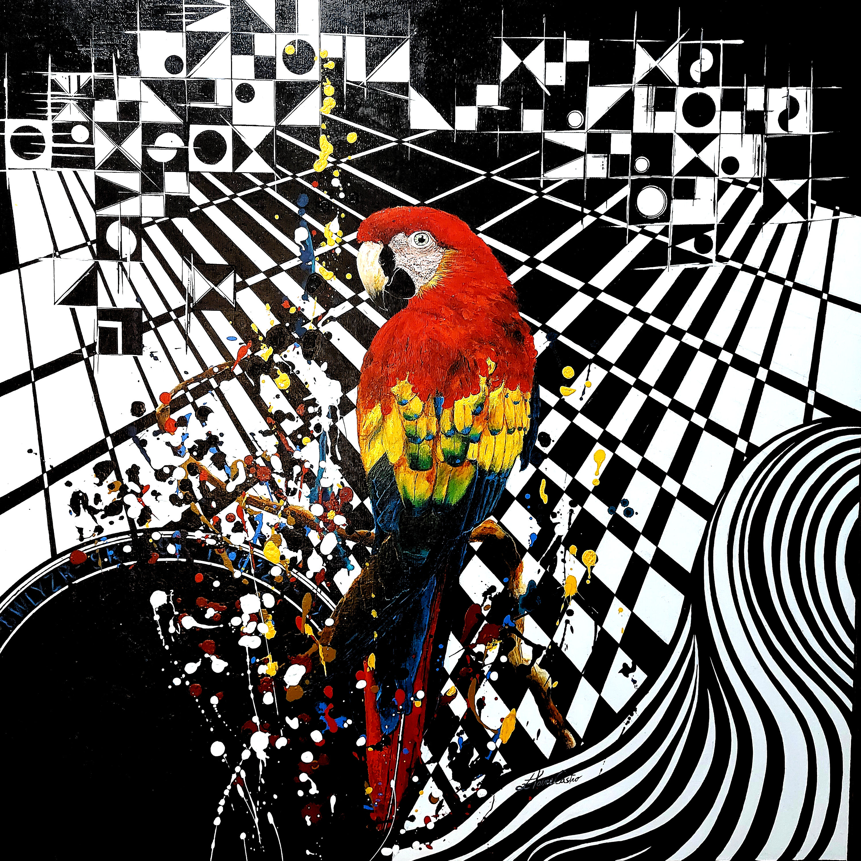 "Tec Tropical"                                       (90x90)