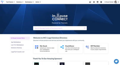In-House Connect Launches LegalTech Marketplace on Theorem