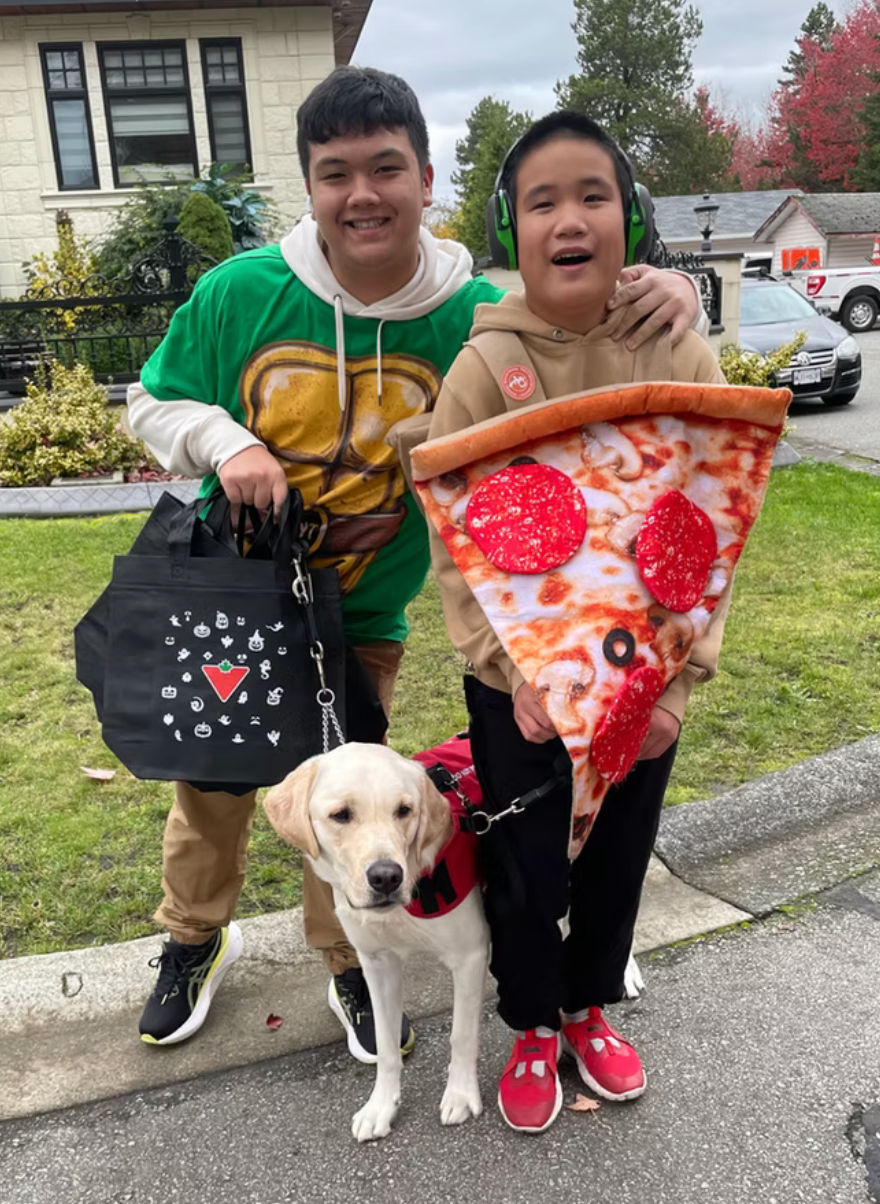 Picture from one of 9 Treat Accessibly Halloween Villages across Canada in 2024