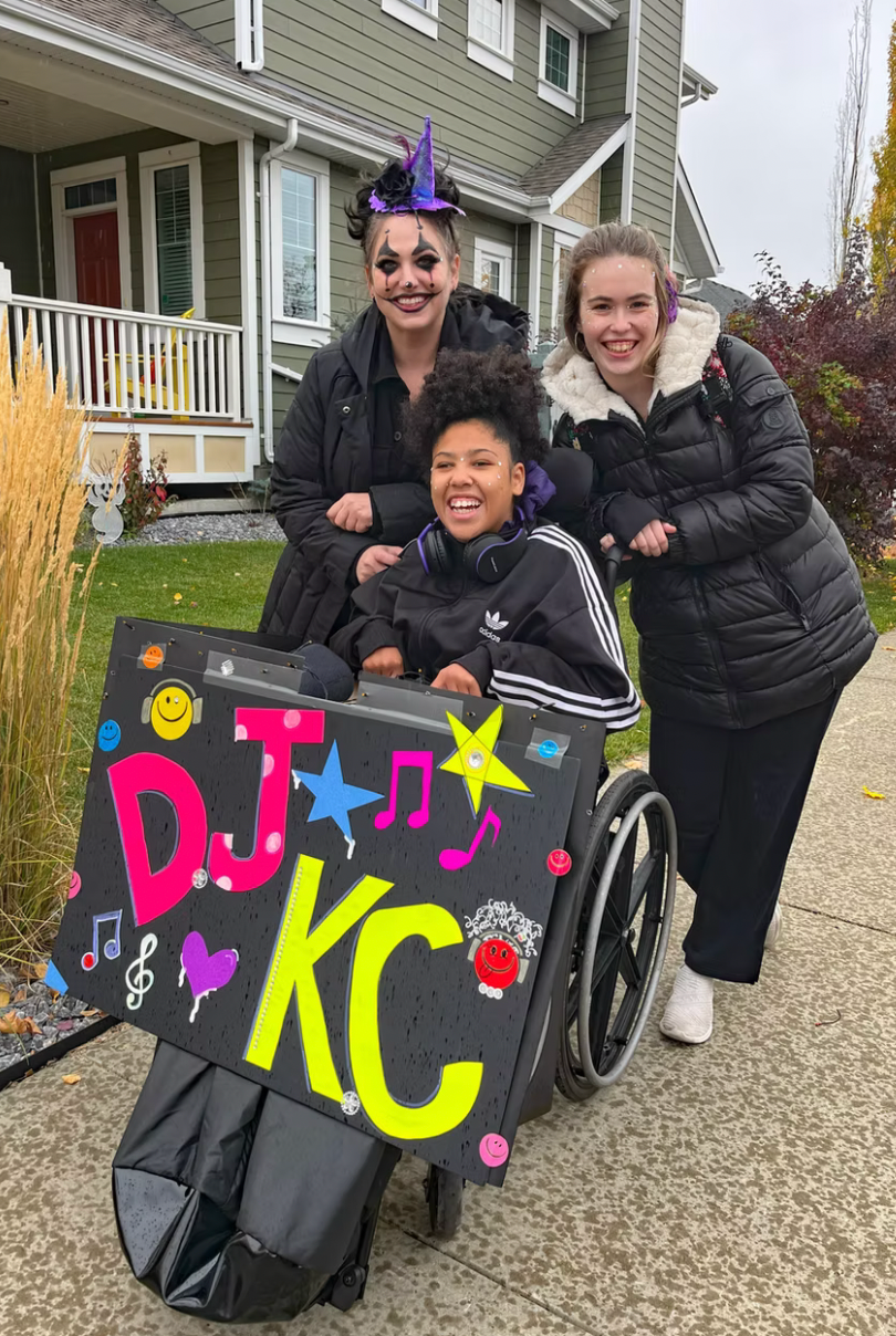 Picture from one of 9 Treat Accessibly Halloween Villages across Canada in 2024