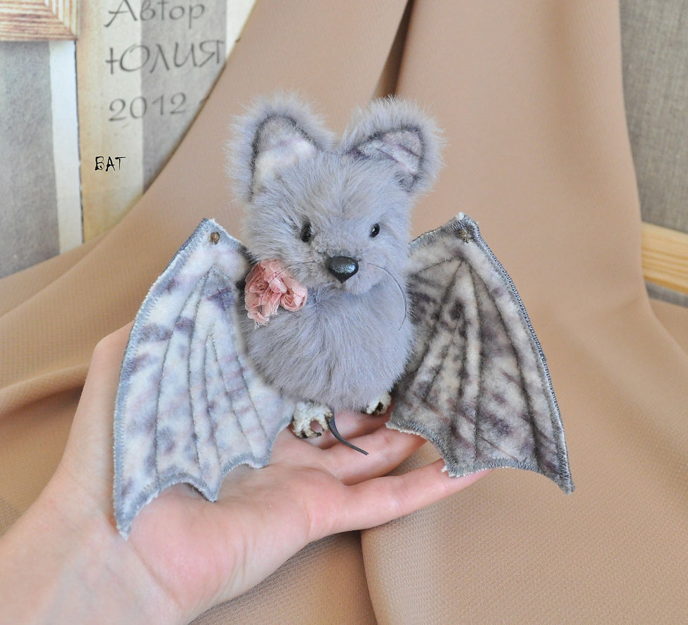 Thumbnail: Bat fluffy 6"